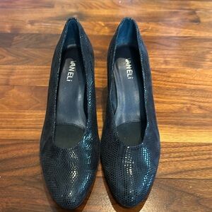 Vaneli women’s heels black size 7.5